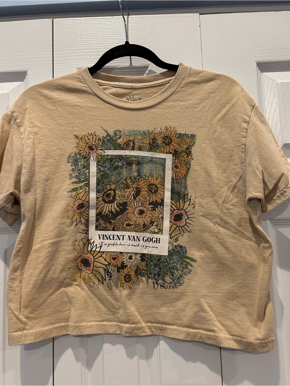 Sunflower Graphic Tee - Beige
